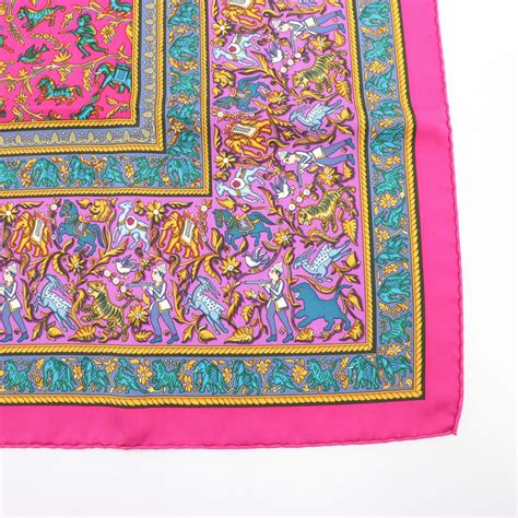 chasse en inde hermes|Hermes Chasse En Inde Scarf .